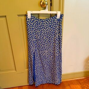 Maeve (Anthropologie) flower maxi skirt